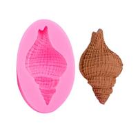 Conch Shell Silicone Mold for Resin Crafts, Non-Stick Epoxy Tray Mold for Crafting Art Projects, Jewelry Making, Oceans Theme Decor, Candle Holders, Soap Casting, 1 Piece
