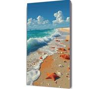 Conchiglia Diamond Painting Spiaggia Diamond Painting Kit Completo, 5D Diamantini Crystal Art Quadri con Perline Pittura Diamante Adulti Bambina Per La Decorazione Della Parete Di Casa 40x80cm it2-18i