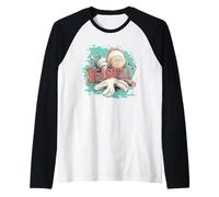 Conchiglia impressionante per una stravagante fuga costiera Maglia con Maniche Raglan