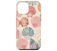 Conchiglia Vintage Spiaggia Tropicale Costiera Estetica Custodia per iPhone 12 Pro Max