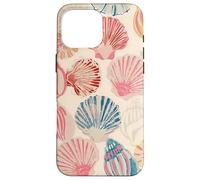 Conchiglia Vintage Spiaggia Tropicale Costiera Estetica Custodia per iPhone 16 Pro Max