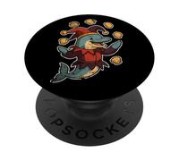 Conchiglie da giocoleria con delfini PopSockets PopGrip Adesivo