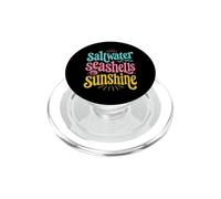 Conchiglie d'acqua salata Sunshine Retro Seashell Estate PopSockets PopGrip per MagSafe