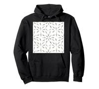 Conchiglie Illustrazioni Bianco e Nero Modello Design Felpa con Cappuccio
