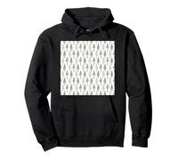 Conchiglie Illustrazioni Bianco e Nero Modello Design Felpa con Cappuccio