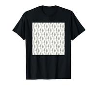 Conchiglie Illustrazioni Bianco e Nero Modello Design Maglietta