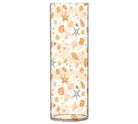 Conchiglie onde oceaniche spiaggia stella marina plastica bianca piccolo vaso di fiori decorativo estetico decorativo centrotavola per matrimoni tavolo ufficio decorazione festa