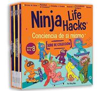 Conciencia de sí mismo SERIE DE COLECCIÓN, libros 41-48: El Ninja Creativo, El Ninja Olvidadizo, La Ninja Nerviosa, La Ninja Emocionalmente ... La Ninja de la Memoria (Spanish Edition)