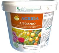 Concime Biologico Lupino NAZIONALI per Agrumi 4 kg - Fertilizzante Naturale in Scaglie per Limoni e Aranci ORTO ACIDOFILE AGRIDA- In Comodo Secchiello Richiudibile