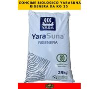 Concime Biologico Yara Suna Rigenera 25 kg - Rigenera Suolo e Colture