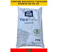 Concime Biologico Yara Suna Riserva 25 kg - Nutrimento Naturale per il Suolo