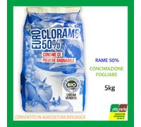 CONCIME CLORAME 50% EUROCLORAME MIDORI 5KG BLU RAME BORO POLVERE BAGNABILE BIO