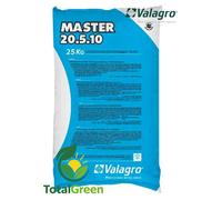 Concime crescita vegetativa mgo resa qualità piante valagro master 20-5-10+2mgo