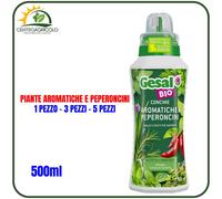 CONCIME FERTILIZZANTE LIQUIDO NK GESAL PER AGRUMI E PIANTE AROMATICHE DA 500ML