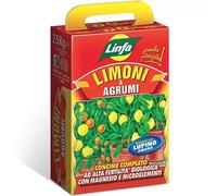 CONCIME FERTILIZZANTE per LIMONI e AGRUMI ORGANO-MINERALE DA 1 e/o 2,5 Kg LINFA