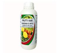 Concime Frutti Vari bioA.L.T Liquido con Azoto Fosforo Potassio e aggiunta di Microelementi Chelati Fertilizzante per Giardino e Orto Migliora la Crescita della pianta e dei frutti 1 Lt