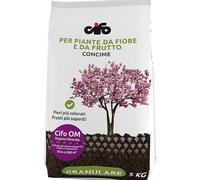Concime Granulare per Piante da Fiore e da Frutto, Fertilizzante OM, 5 Kg