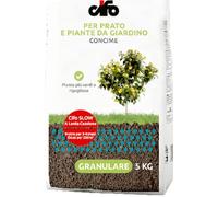 Concime Granulare per Prato e Piante da Giardino, 5 kg
