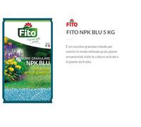 Concime Granulare Universale Blu Npk 12-12-17 -5kg - Azoto (n), Fosforo (p) E Po