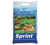Sprint concime blu universale granulare inorganico per la concimazione di tutte le piante verdi e fiorite,fioriere,orto,prato,balcone concime fertilizzante per fioriture abbondanti, sacco 4kg
