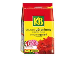 Concime idrosolubile per GERANI geranI KB PROFESSIONALE colori intensi 800 gr