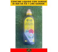 CONCIME LIQUIDO CON SANGUE DI BUE DA KG 1 LINE GARDEN