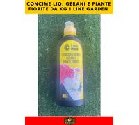 CONCIME LIQUIDO GERANI E PIANTE FIORITE DA KG 1 LINE GARDEN