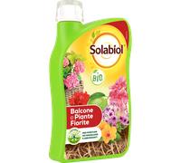 Solabiol Concime Liquido Biologico per Piante Fiorite con Tecnologia Natural Booster Stimola lo Sviluppo Radicale e dei Fiori, 1L