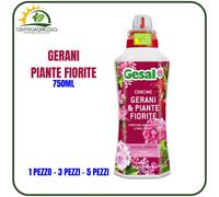 CONCIME MINERALE LIQUIDO GESAL PER PIANTE E FIORI FLACONI DA 750ML - NPK E FERRO