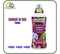 CONCIME MINERALE LIQUIDO GESAL PER PIANTE E FIORI FLACONI DA 750ML - NPK E FERRO