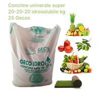 CONCIME NPK 20 20 20 DA KG 25 Idrosolubile GECOS