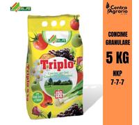 CONCIME NPK 7 7 7 granulare per orto giardino agrumi limoni 5 kg