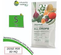 CONCIME ORGANICO MINERALE 5/10/20 Kg ALL CROPS ORTO AGRUMI FRUTTETO BIOLOGICO