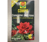 Concime per Rose Compo Bio con Guano scatola da kg 3 per cespugli fioriti