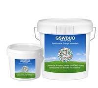 Concime prato MULTISTAGIONALE - prato fitto, verde intenso e robusto filosofia “no malerbe” (ASSENZA DI FOSFORO) - Ideale per l'uso di robot rasaerba (SECCHIO 5 KG)