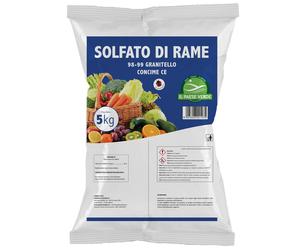 Concime Solfato di rame funghicida in granuli confezione 5Kg