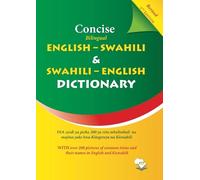 Concise Bilingual English-Swahili & Swahili-English Dictionary (Tascabile)