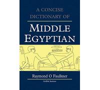 Concise Dictionary of Middle Egyptian: 0