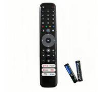 Concise Home Telecomando di ricambio, universale, compatibile con Smart TV T oogle/Android con funzione vocale