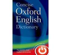 Concise Oxford English Dictionary: 11th edition revised 2008
