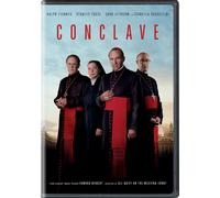 Conclave (DVD) Ralph Fiennes Stanley Tucci John Lithgow Sergio Castellitto