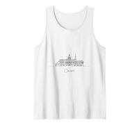 Concord Massachusetts Skyline US Travel Souvenir Canotta