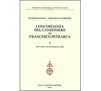 Concordanza del Canzoniere di Francesco Petrarca I. Testo critico, liste di freq
