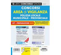 Concorsi Area di Vigilanza Polizia Locale - Municipale - Provinciale - KIT di preparazione 2025