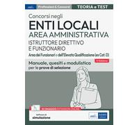 Concorsi enti locali area amministrativa istruttore direttivo e f