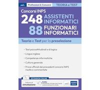 Concorsi INPS 248 assistenti informatici 88 funzionari