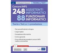 CONCORSI INPS 248 ASSISTENTI INFORMATICI 88 FUNZIONARI INFORMATICI - AA.VV. -