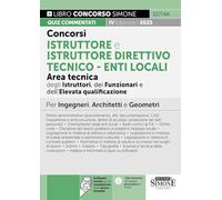 Concorsi Istruttore E Istruttore Direttivo Tecnico. Enti Locali Area Tecnica Deg