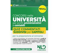 Concorsi nelle università per profili amministrativi e contabili. Quiz com...