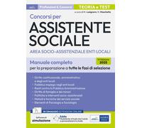 Concorsi per assistente sociale. Area socio-assistenziale enti locali. Man...